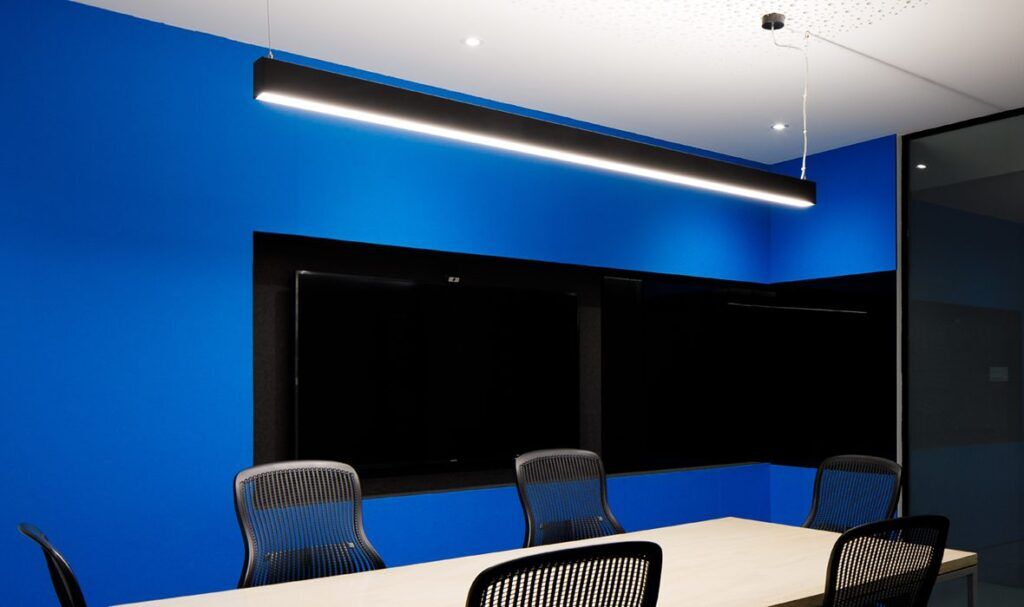 Symphony Acoustic Wall Covering Electric Blue
