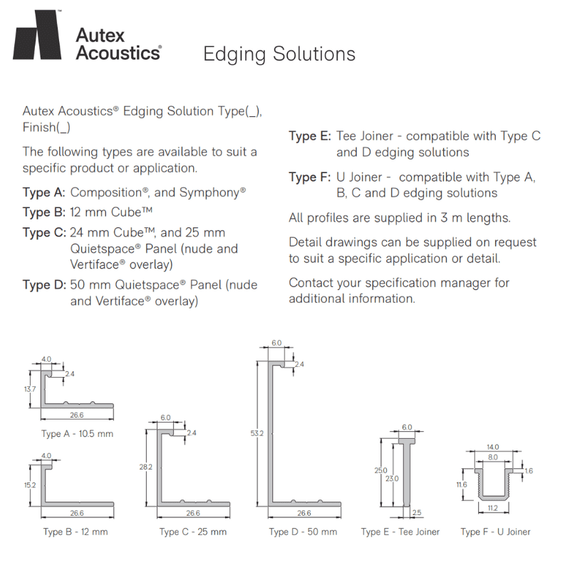 Autex Edging All Types - 800x800